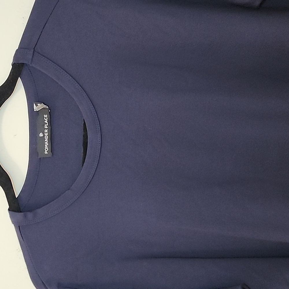 Pomander Place by Tuckernuck Navy Blue Sueshirt Dress S/XS - Picture 7 of 16